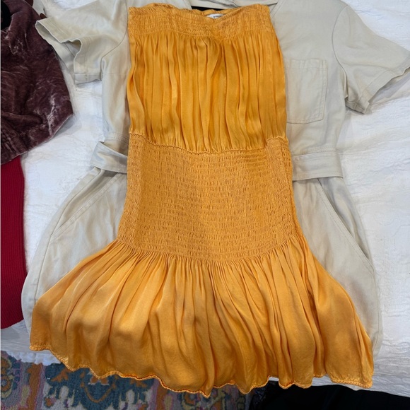 Orange Mini Dress - Picture 2 of 2